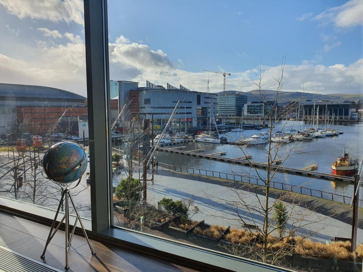 בלפסט Luxury Apartment Marina Views At Titanic Quarter מראה חיצוני תמונה