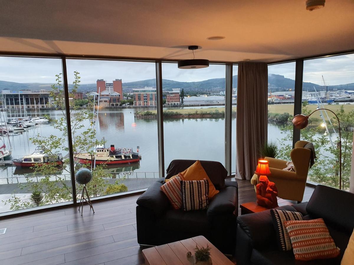 בלפסט Luxury Apartment Marina Views At Titanic Quarter מראה חיצוני תמונה